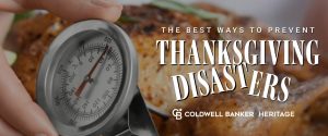 Thanksgiving disasters blog title graphic