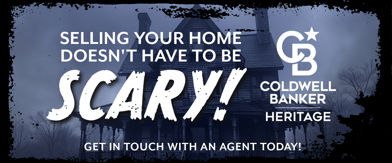 Call-to-action banner: Contact a Coldwell Banker Heritage agent.