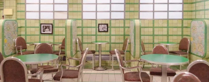 interior of the Rookwood Ice Cream Parlor