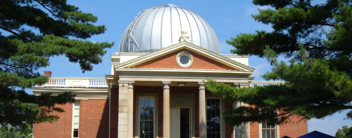 Original building at the Cincinnati Observatory