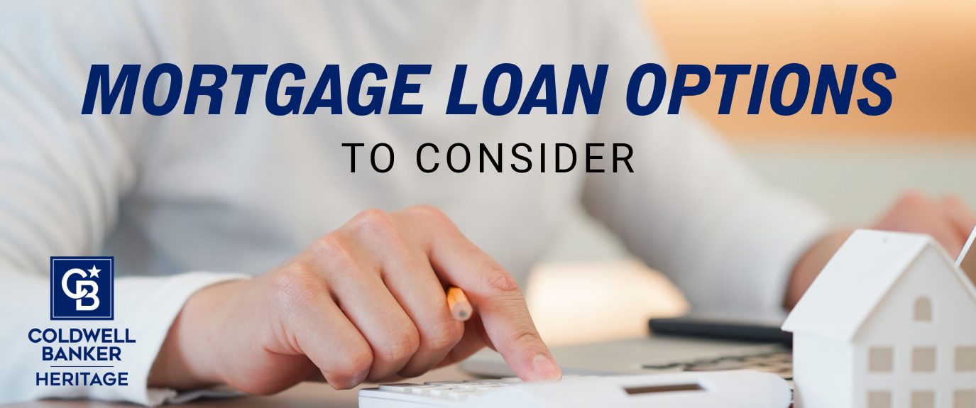 blog banner for mortgage loan options